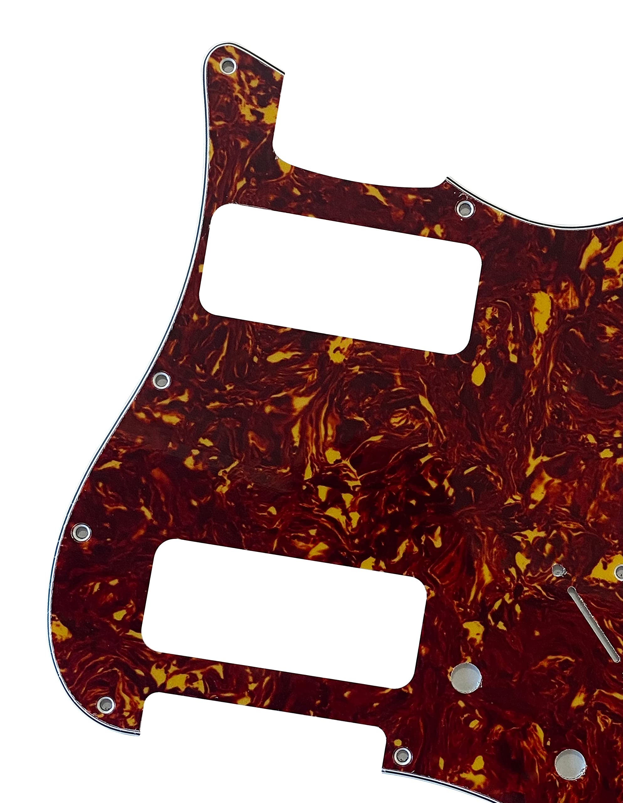Amazon | カスタムギターピックガード Fits Fender Stratocaster 2 P90
